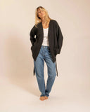 ブラックマリブ着物ヴェロニカルブリ