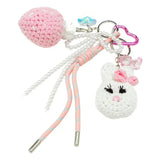 Kit DIY Crochet Bag Charms - Glam Pink