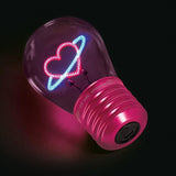 Lampe de table forme ampoule I Planet Heart