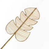 Le Monstera en Rotin - Naturel