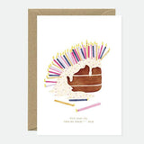 Likes like Old - Greeting Card - Gold Foil