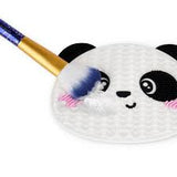 Panda di pulizia del pennello per trucco i panda