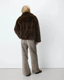 MANTEAU AMY CHOCOLAT