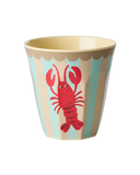 Médium Gobelet - Bleu clair - New Lobster Print