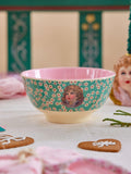 Melamine Bowl with Angel Print - Green - Medium - 700 ml