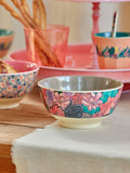 Melamine Bowl with Forest Flower Print - Medium - 700 ml