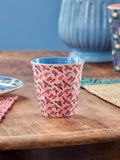 Melamine Cup with A Rose is A Rose Print - Medium - 250 ml