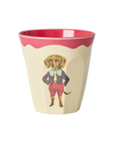 Melamine Cup with Nathalie Lété Print - Medium - 250 ml - Red