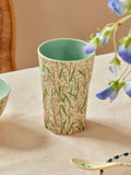 Melamine Cup with New Snowdrop Print - Soft Pink - Tall - 400 ml