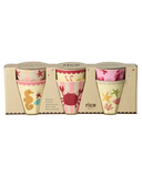 Melamine Cups with Coral Ocean Prints - Medium - vendu a l'unité