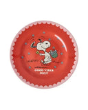 Melamine Side Plate with Red Snoopy Print