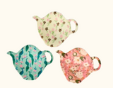 Melamine Tea Bag Plate in 3 Asst. All You Need is Love and... Prints