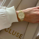 Minuit Multifunction Watch Steel, Full Gold colour