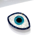 Miroir compact Evil Eye peint à la main | Écologique