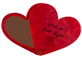 Miroir de poche Coeur Rouge - Love at first Sight