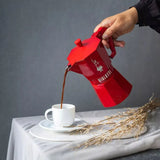 Moka Exclusive red - 6 Cups