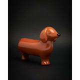 Money Bank Dachshund Dante Brown
