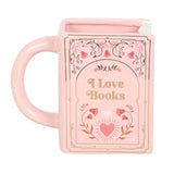 Mug en forme de livre I Rose