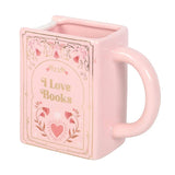 Mug en forme de livre I Rose