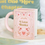 Mug en forme de livre I Rose