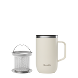 Mug tisanière isotherme inox - matt - sable - 470ml