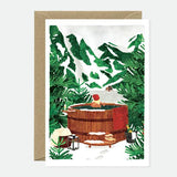 Nordic Bath - Greeting Card