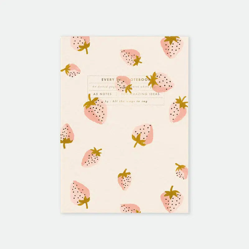 Notebook A5 I Strawberries