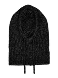 OBJMILU SEQUINS KNIT BALACLAVA 135 BLACK