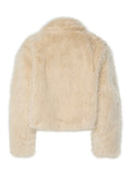 PCJILLA SHORT FLUFFY JACKET