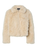PCJILLA SHORT FLUFFY JACKET