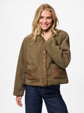 PCJUNE TEDDY JACKET BC