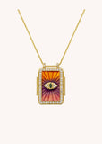 PINK RAINBOW EYE BOHEME Or