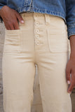Pantalon Viviane I Velours I Beige Clair