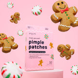 Patchs Anti-Imperfections Pain d'Épices & Bonbons de Noël 72 unités