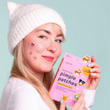 Patchs hydrocolloïdes anti-boutons de Noël Frosty & Furry