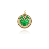 Green Lucky Star Pendant