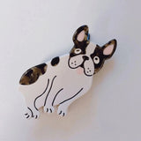 Bulldog Hair Clip I