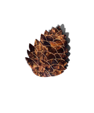 Hand Painted Pine Cone Hair Clip | Eco-Friendly