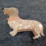 Pince teckel I Blanc