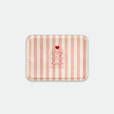 Pink stripes - Breakfast Tray