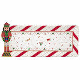 Plateau en porcelaine avec casse-noisette "Nutcracker Twist"