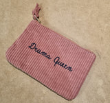 Velour i drama queen pink pocket