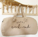 Polochon "Happy Week-end" Coloris Safari