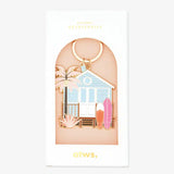 I Beach house key ring 