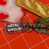 Sequed Keychain I Hotel AMOURNOIR