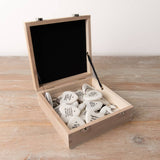 Porte-clés en marbre blanc naturel, 4,8 cm