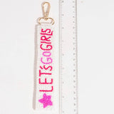 Porte-clés perlé Star Seed Let's Go Girls: MULTI