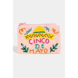 Porte-monnaie Cinco De Mayo orné de perles de rocaille: PK