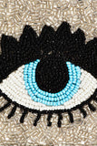 Porte-monnaie Evil Eye perlé: MULTI