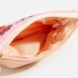 Porte-monnaie en perles de graines de cerises bicolores: MULTI